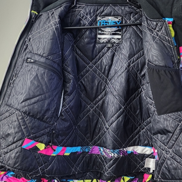 Castle X Racewear Twist Special Edition Snow Mobile Ladies Jacket Size SMALL - Picture 7 of 7